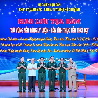 TỰ HÀO CHẶNG ĐƯỜNG 70 NĂM ĐỒNG HÀNH CÙNG HỌC VIỆN HẬU CẦN - GIỮ VỮNG NIỀM TIN, KIẾN TẠO TƯƠNG LAI